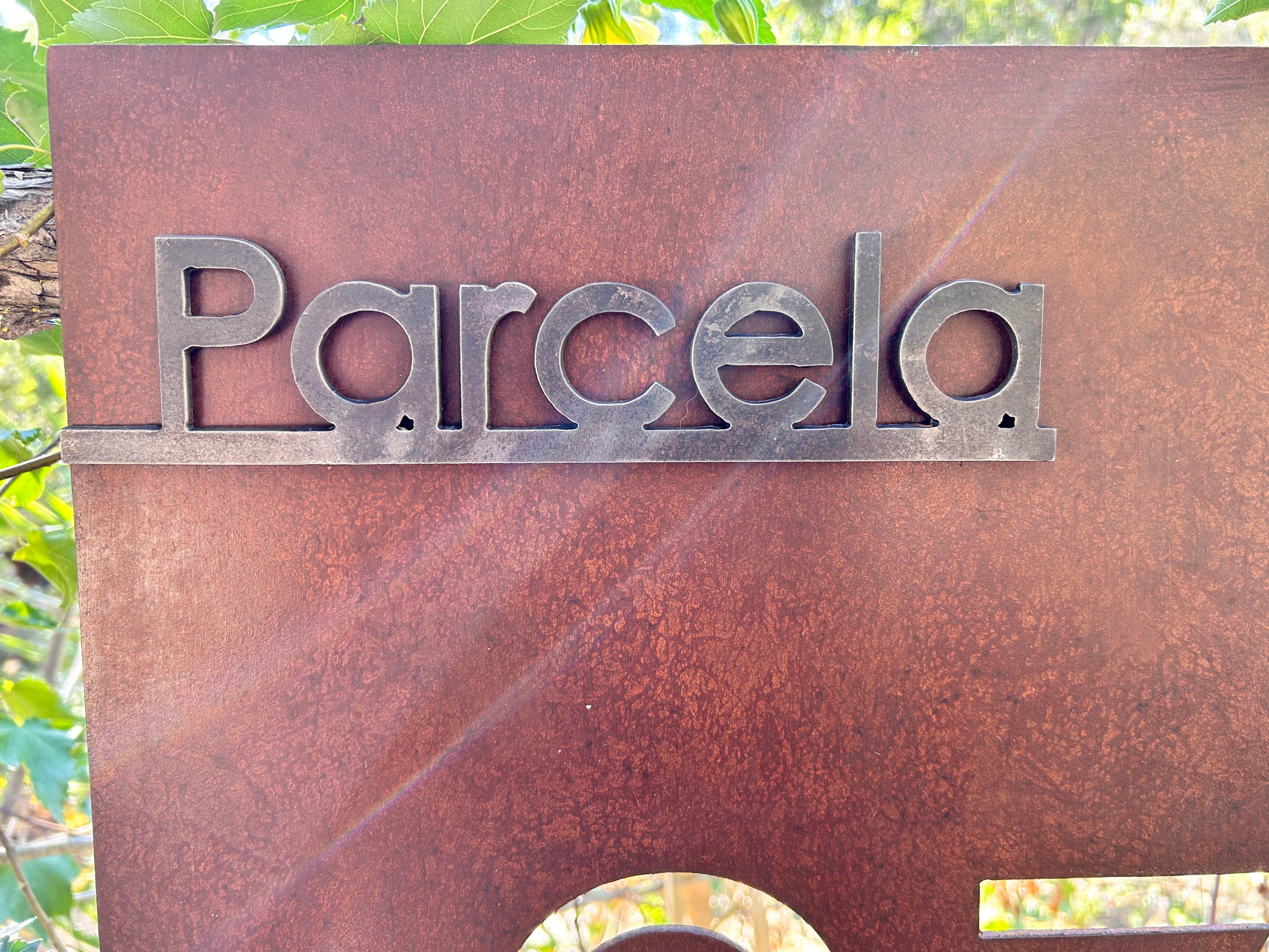 Número y Nombre Casa Personalizado - Placa Dirección Metal Artesanal