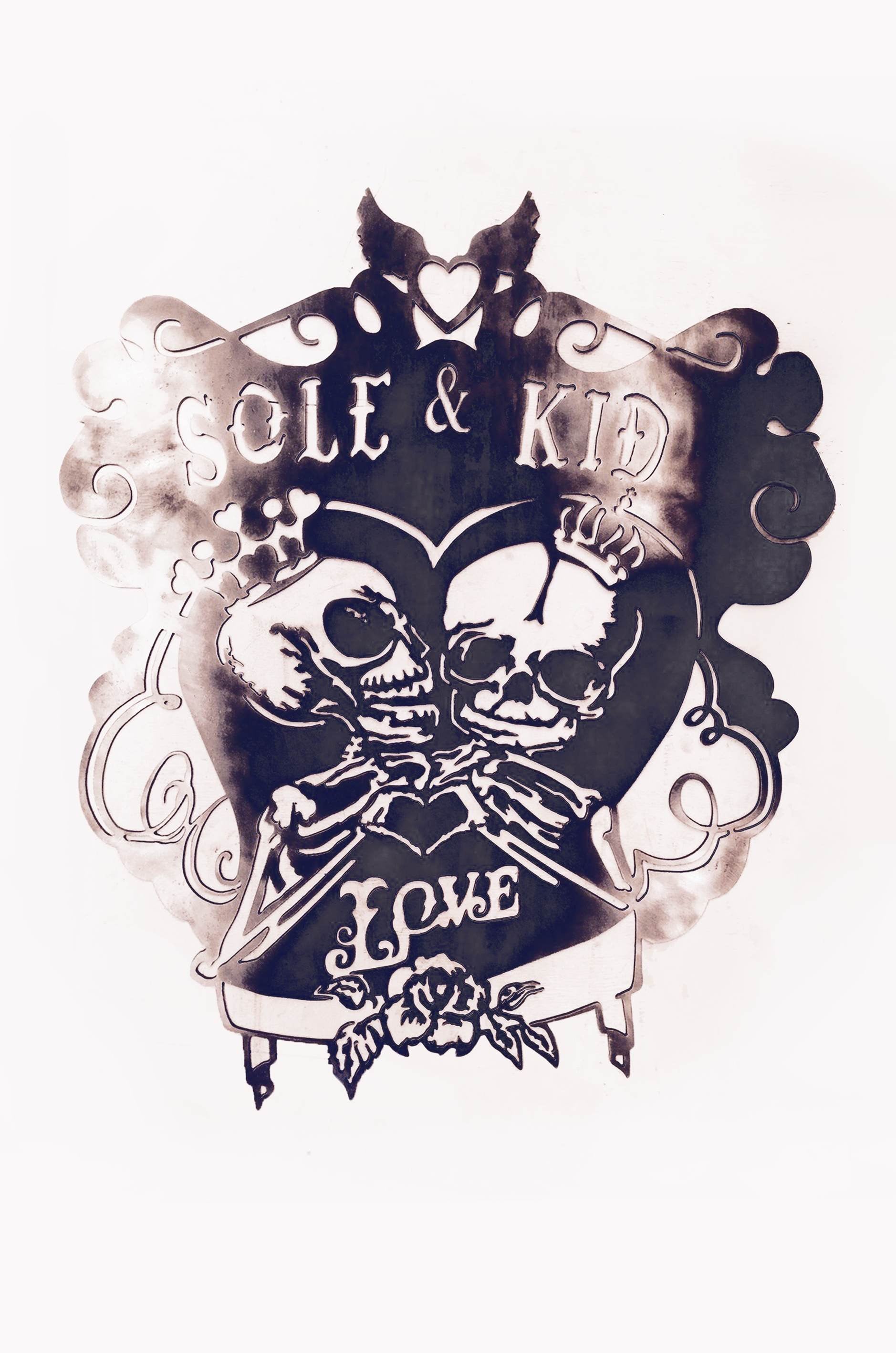 Letrero Personalizado Metal - Señalética Artesanal Negocio y Hogar