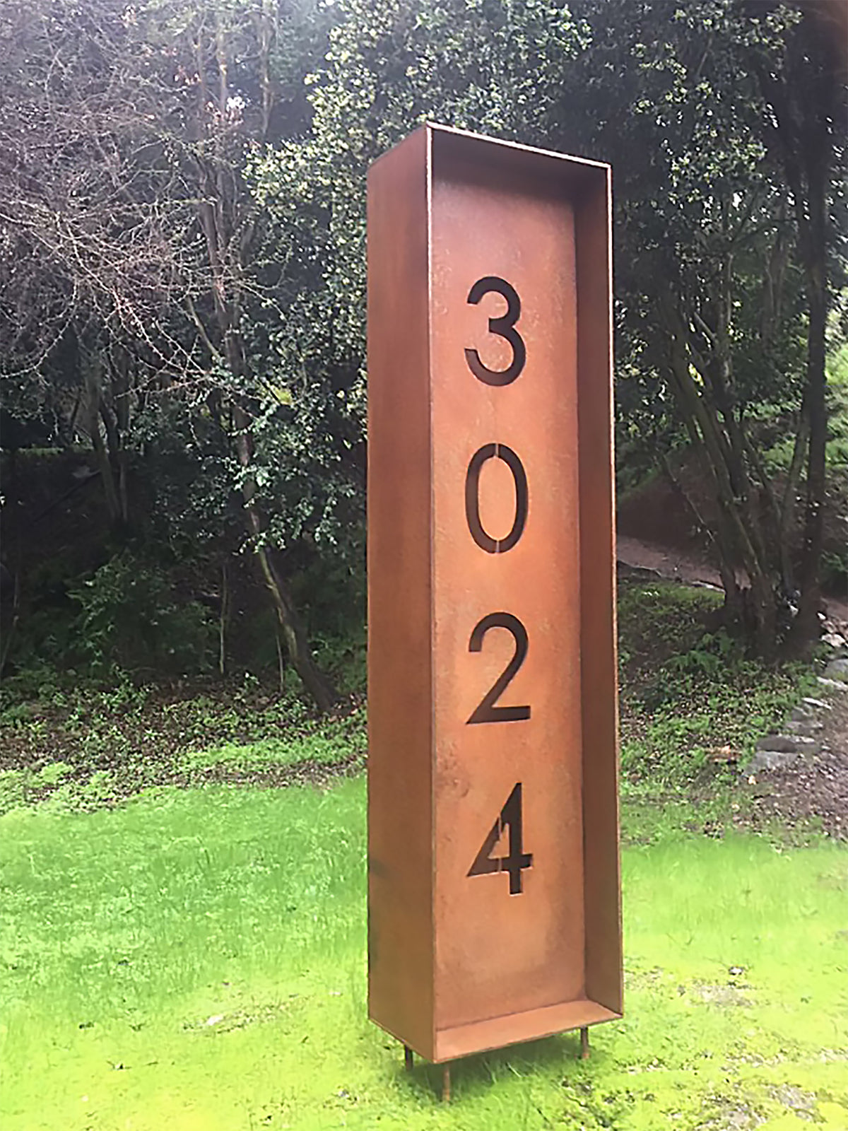 Número Tótem - Numeración Escultural