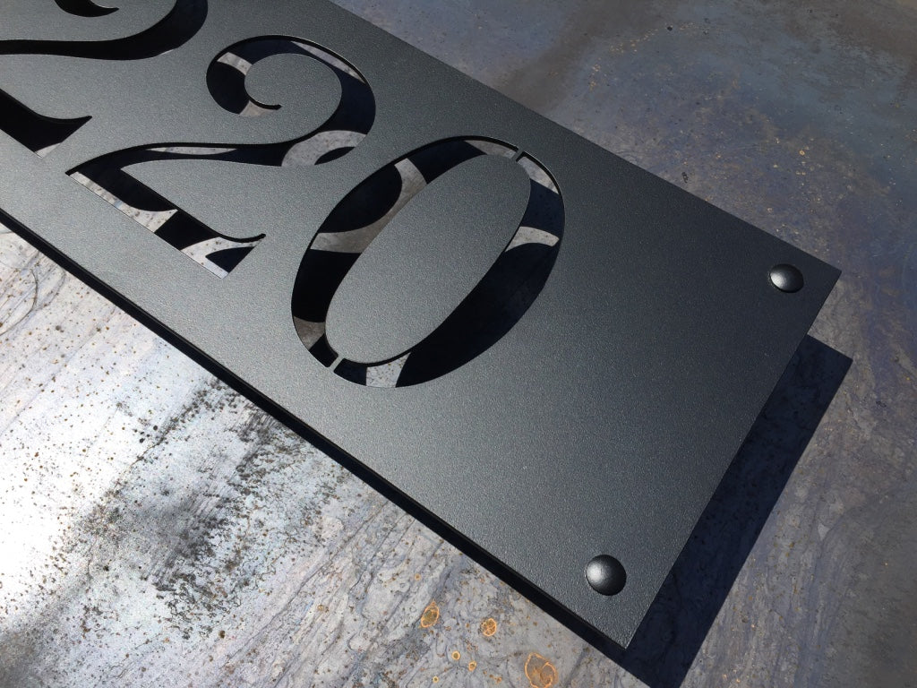 Número Calado en Placa ,IronPig , Número, chile, fierro