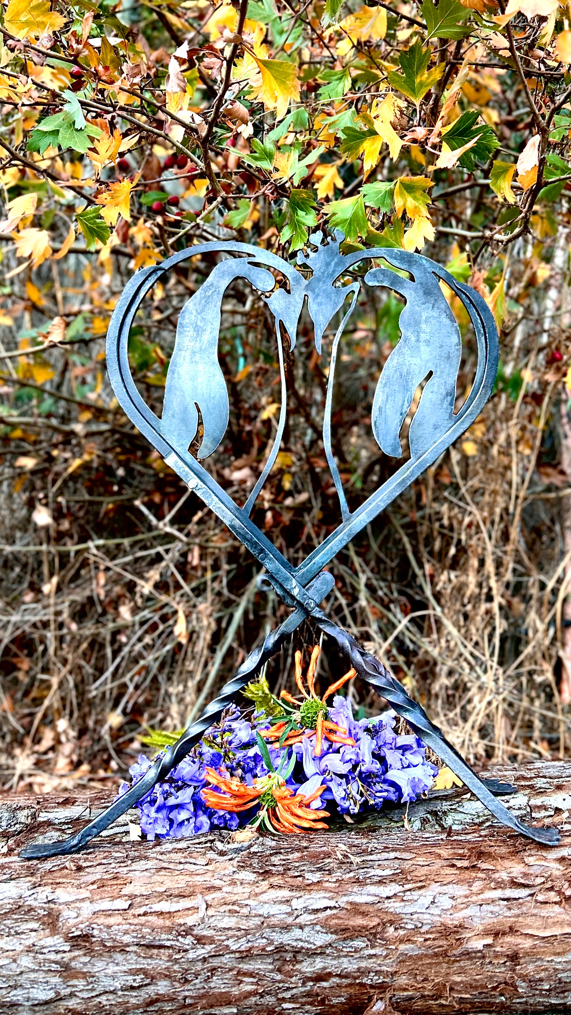 Regalo Aniversario Bodas de Hierro - Arte Romántico Metal Personalizado