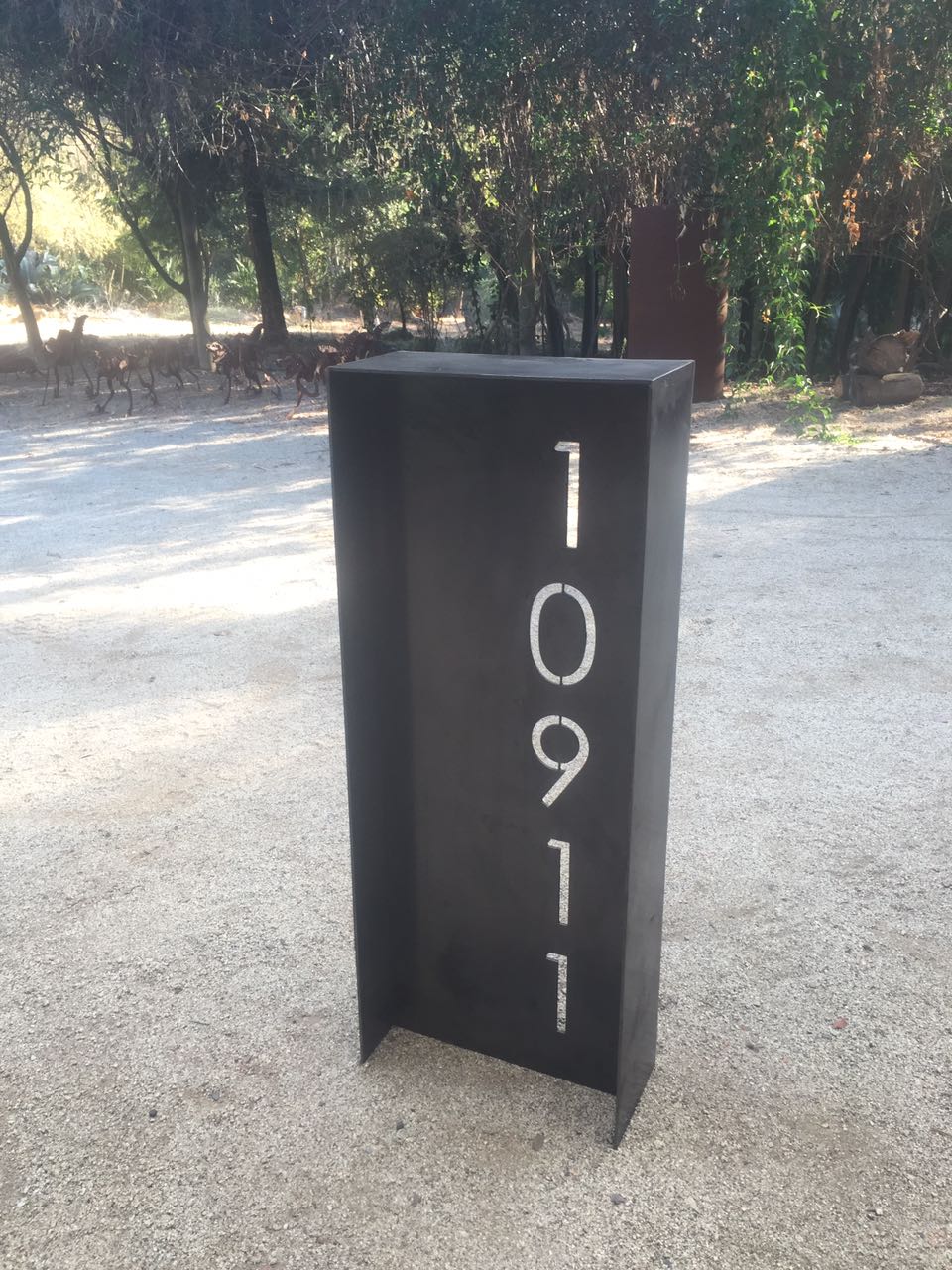 Número Edificio, Pasaje, Condominio, Barrio ,IronPig , Número, chile, fierro