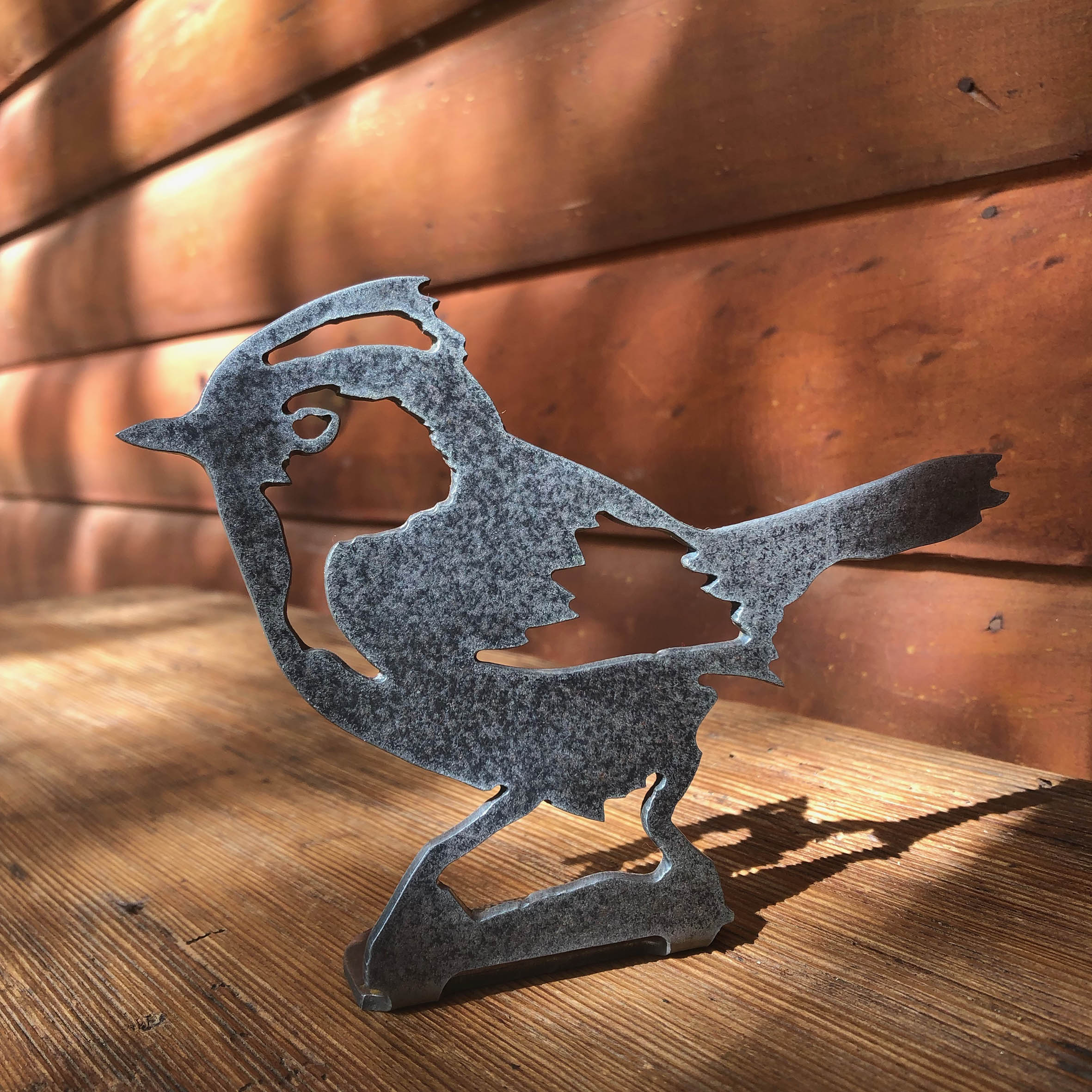 Pájaros de Metal ,IronPig , Objeto Decoración, chile, fierro