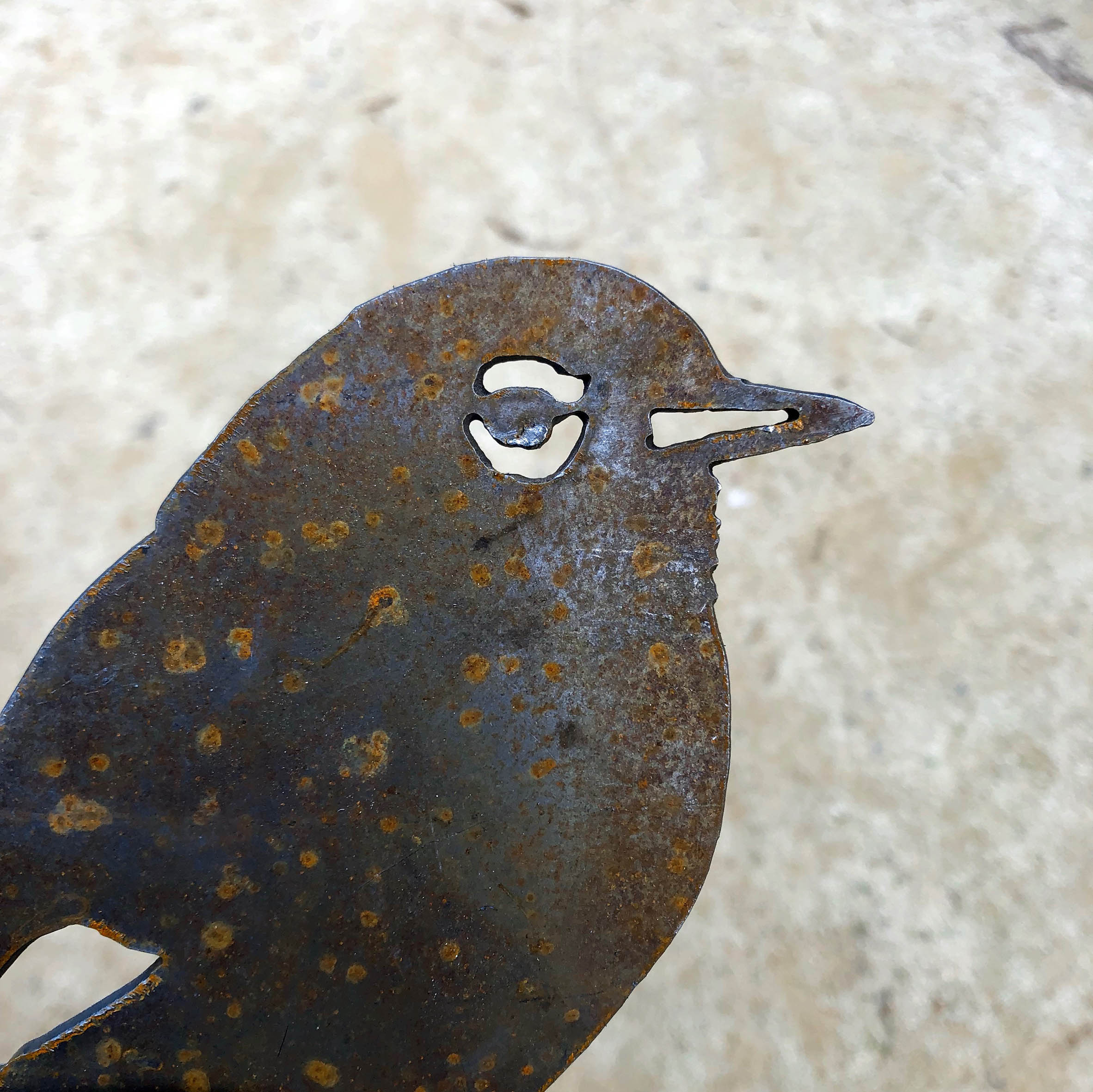 Pájaros de Metal ,IronPig , Objeto Decoración, chile, fierro