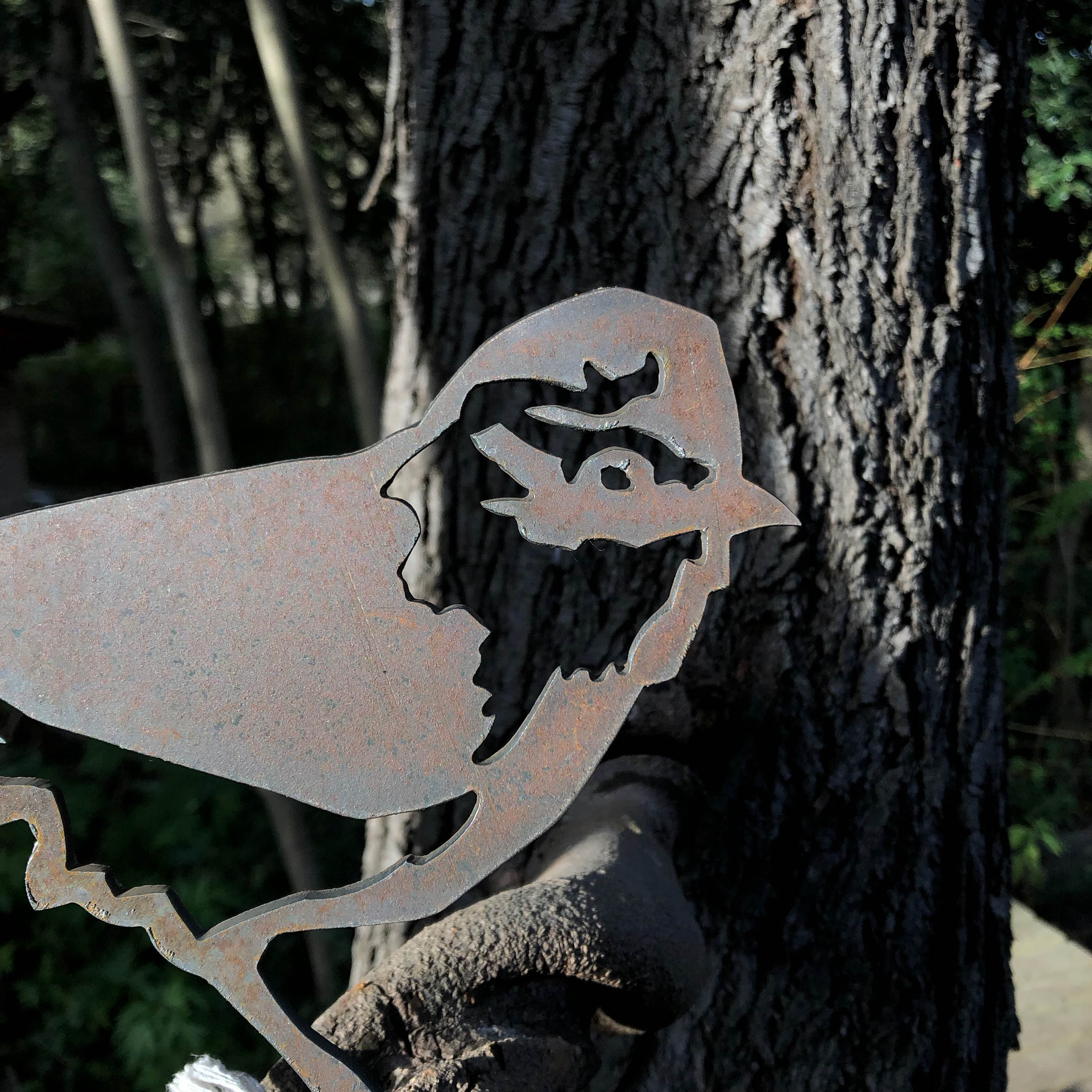 Pájaros de Metal ,IronPig , Objeto Decoración, chile, fierro