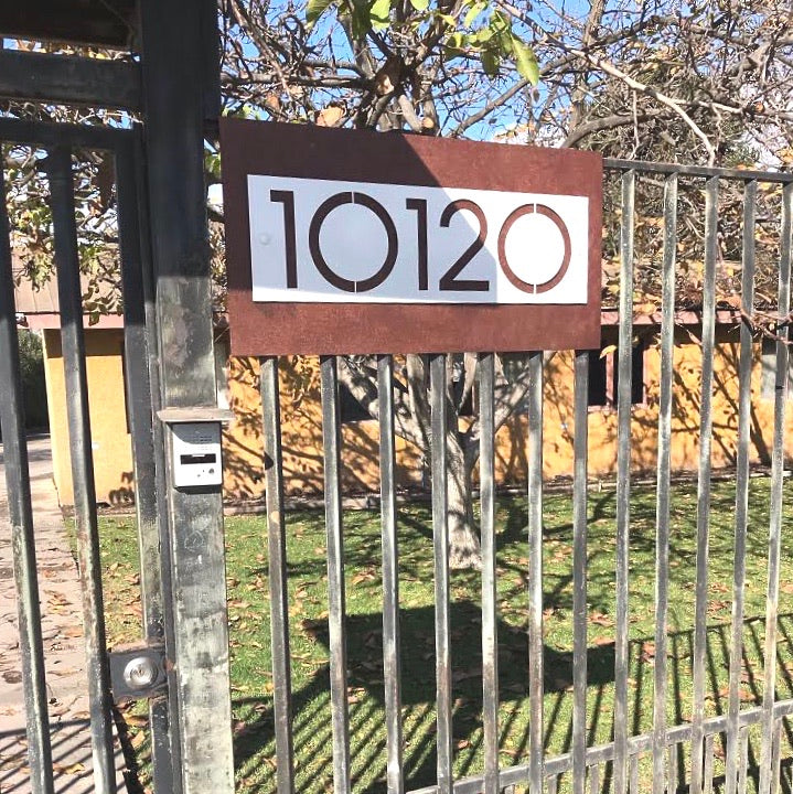 Número Edificio, Pasaje, Condominio, Barrio ,IronPig , Número, chile, fierro