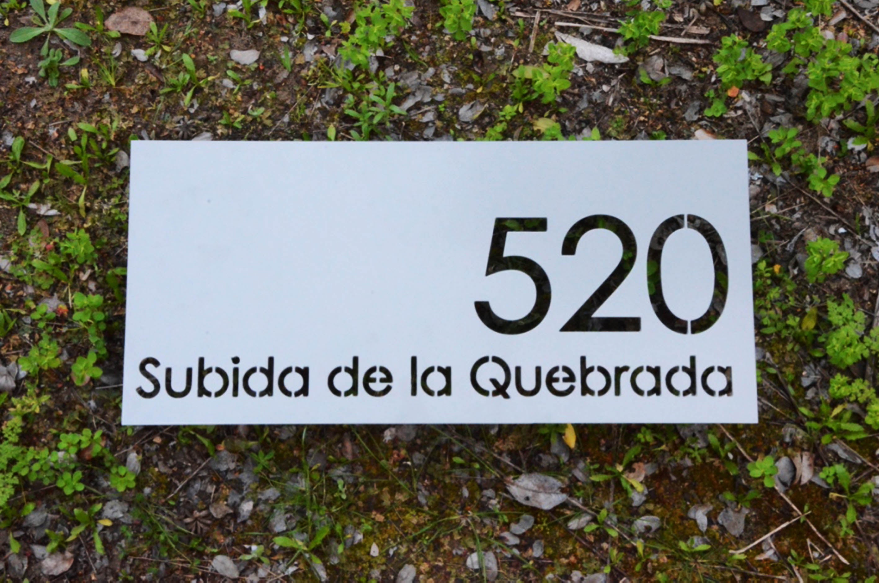 Número + Calle ,IronPig , Número, chile, fierro