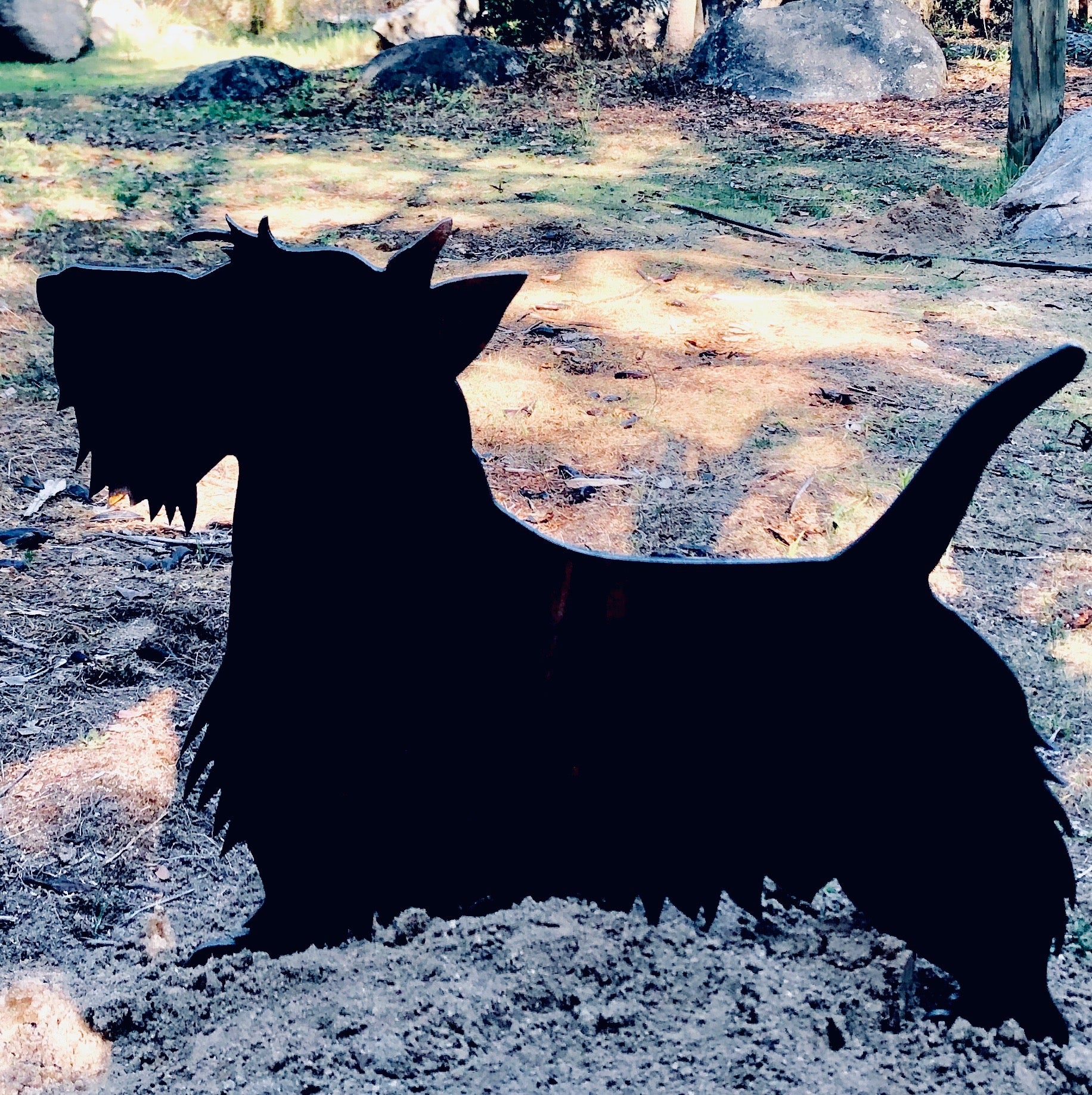 Escultura Tu Perro en Metal ,IronPig , Objeto Decoración, chile, fierro