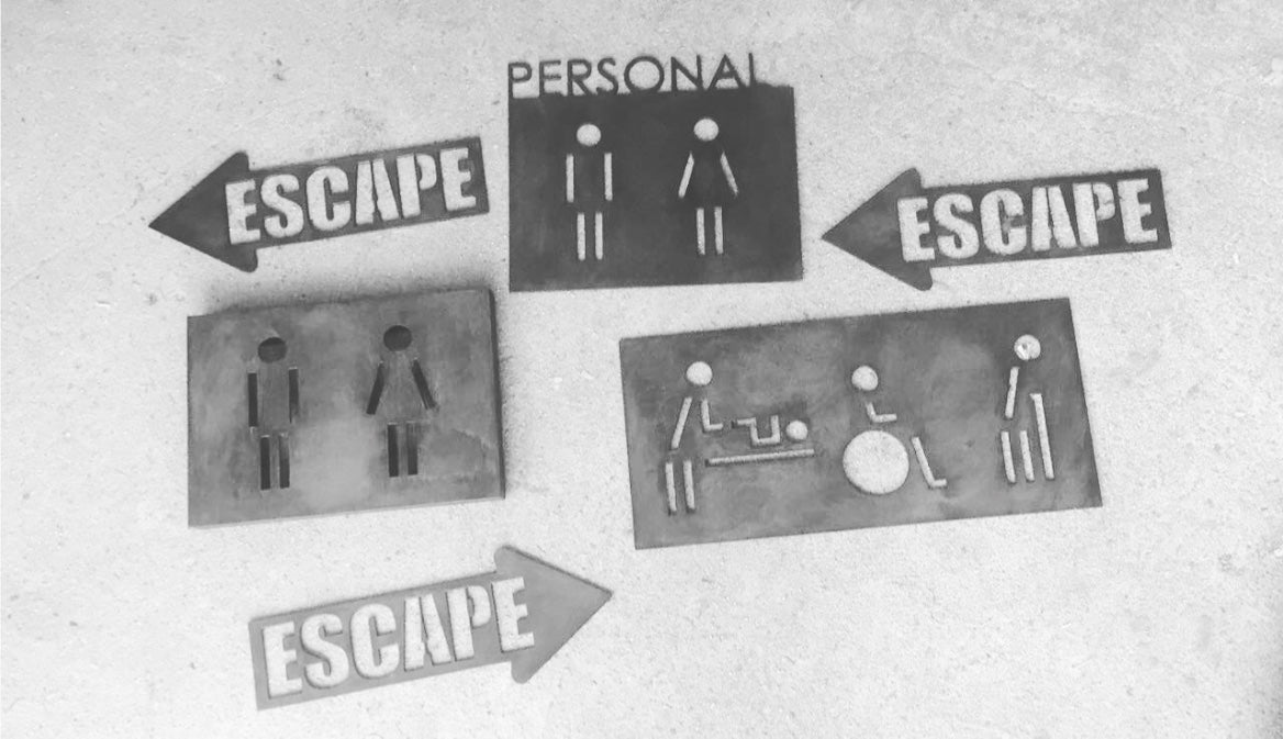 Número Edificio, Pasaje, Condominio, Barrio ,IronPig , Número, chile, fierro