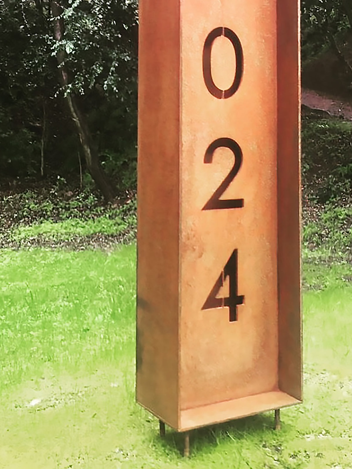 Número Tótem - Numeración Escultural