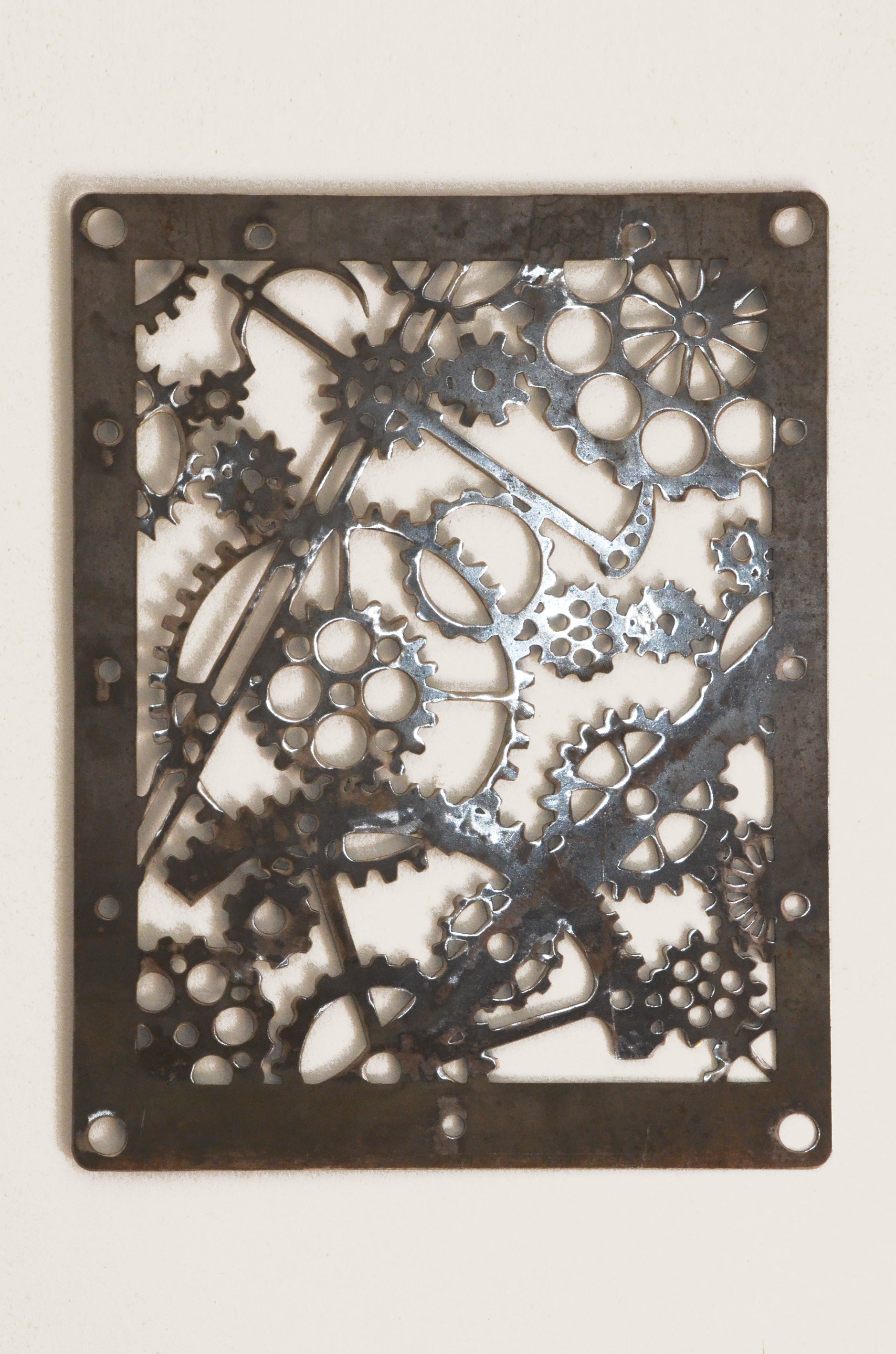 Celosías decorativas fierro - Protección ventanas tragaluces diseño personalizado acero-vintage-industrial
