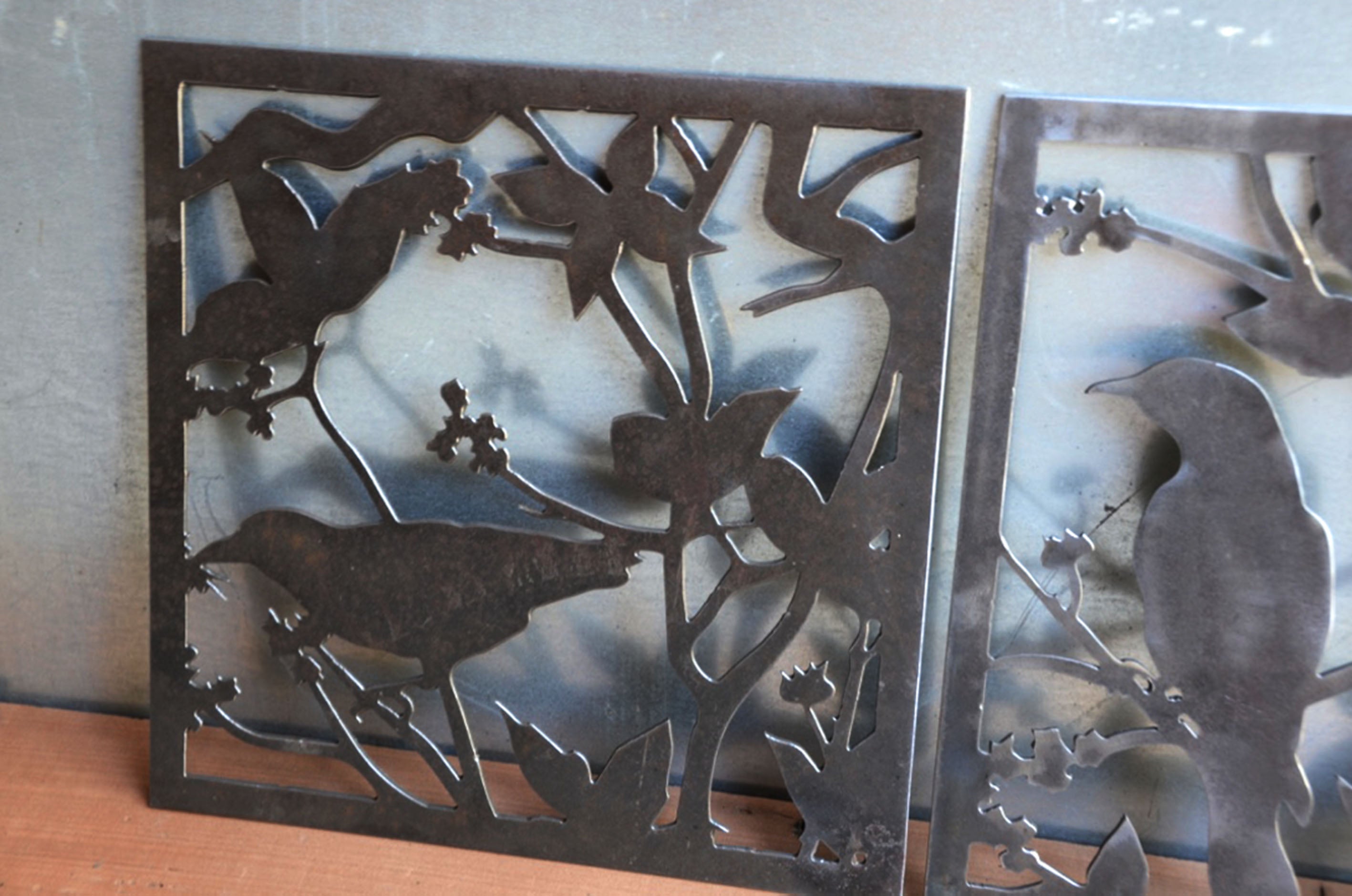 Celosías acero decorativas Chile - Rejas ventanas diseño exclusivo metalwork artesanal